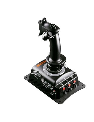 FR-Tec - PC compatible avec levier Raptor Mach 2 - Capteur de mouvement électromagnétique - Bouton de déclenchement avec fonctio