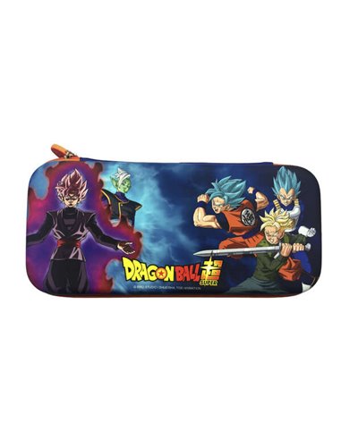 FR-Tec - Coque Nintendo - Dragon Ball Super Switch - Dragon Ball Super Design - Matériau résistant - Compartiments intérieurs - 