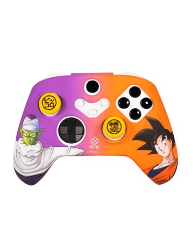 FR-Tec - Pack Coque Rigide Dragon Ball Z Namek + Grips + Autocollant pour Xbox Series