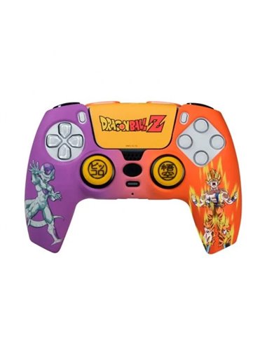 FR-Tec - Pack Coque Rigide Dragon Ball Z Enemies + Grips + Autocollant pour PS5