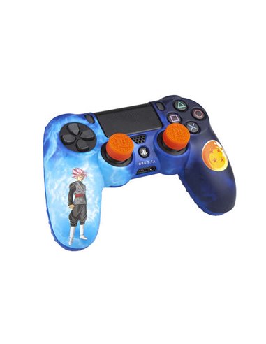 FR-Tec - Combo Pack Étui de Protection Rigide + Dragon Ball Super Finger Grip Grips - Autocollant LED - Différentes Couleurs