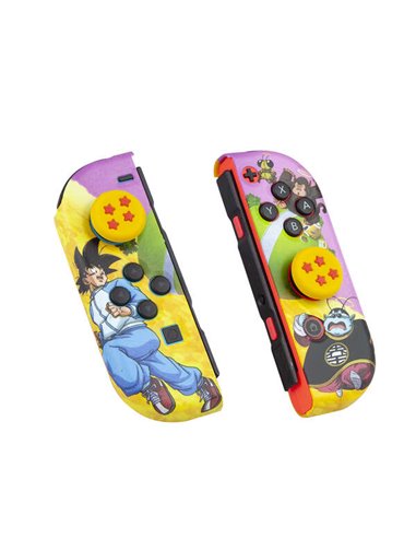 FR-Tec - Combo Pack Coque Rigide de Protection pour Joycon + Grips pour Améliorer la Prise des Doigts Dragon Ball Super - Différ