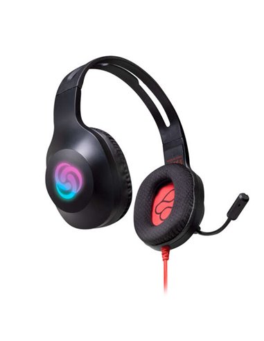 FR-Tec - Casque Gaming Typhoon - Casque léger et confortable - Haut-parleur 40 mm - Prise Jack 3,5 mm et connexion USB 2.0 - Cou