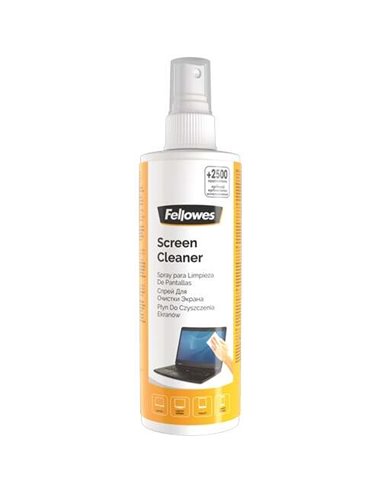 Fellowes - Spray nettoyant pour écran 250ml