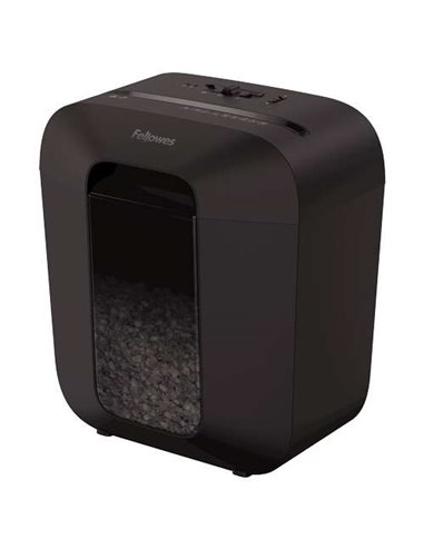 Fellowes - Destructeur de papier manuel LX25M Mini-Cut - Détruit jusqu'à 6 feuilles - 11,5 L