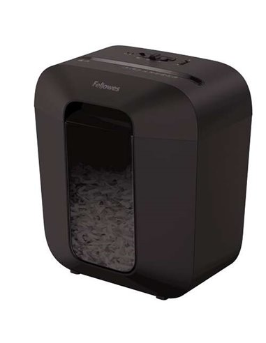 Fellowes - Destructeur de papier manuel LX25 coupé en particules - Détruit jusqu'à 6 feuilles - 11,5 L