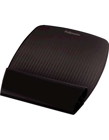 Fellowes - Repose-poignet flexible série I-Spire avec effet bascule - Permet une traction complète de la souris - Couleur noire