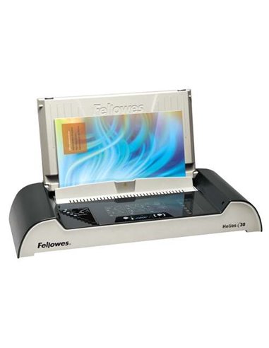 Fellowes - Classeur thermique Helios 30 A4 - Système de sélection automatique de la température - Relie jusqu'à 300 feuilles