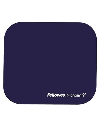 Fellowes - Tapis de souris avec Microban - Protection antibactérienne - Base en caoutchouc - 23,2x19,9 cm - Couleur Bleu