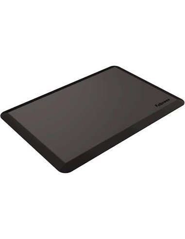 Fellowes - Tapis Anti-Fatigue 91,44x60,96cm - Bords Biseautés - Design Ergonomique - Couleur Noir