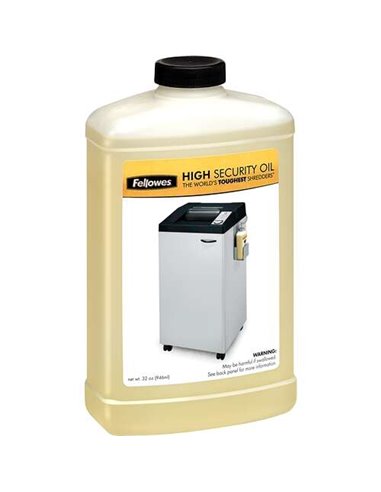 Fellowes - Huile pour lame de déchiquetage haute sécurité 1050HS/3250SMC/3250HS 200ml