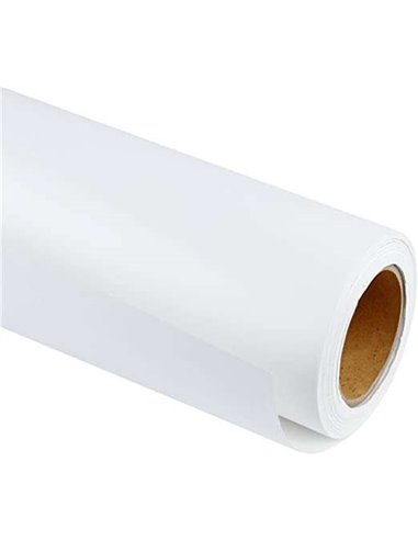 Fabrisa - Rouleau de papier kraft blanc 1x50m