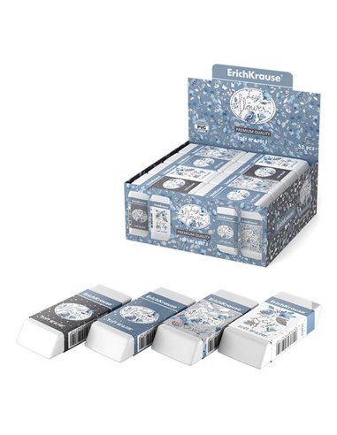 ErichKrause - Gomme beauté La Reine des Neiges - Design inspiré de la Reine des Neiges - Couleur bleue