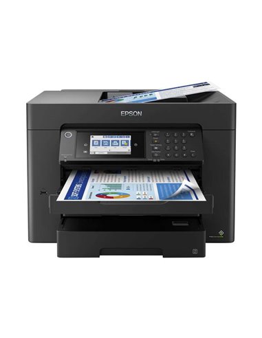 Epson - Workforce WF7840DTWF Imprimante multifonction couleur A3 Fax recto verso WiFi 25 ppm