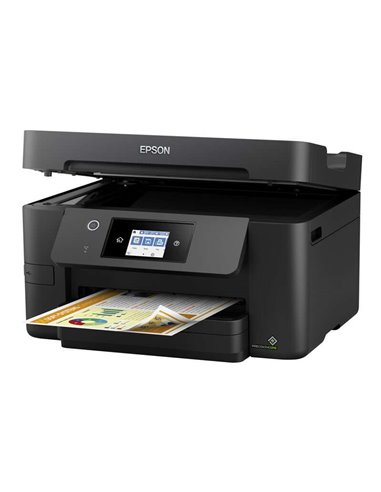 Epson - WorkForce Pro WF3820DWF Imprimante multifonction Fax couleur WiFi Duplex 21 ppm