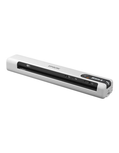 Epson - Scanner portable Workforce DS-80W A4 WiFi 600dpi - Écran LCD - Vitesse jusqu'à 4 sec. par page