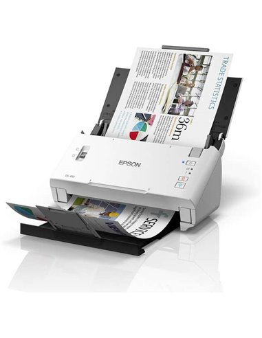 Epson - Scanner de documents Workforce DS-410 A4 ADF 600 dpi - Vitesse de numérisation 26 ppm