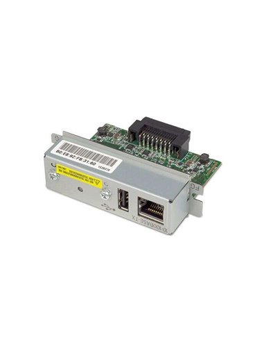 Epson - Interface Ethernet UB-E04 pour imprimantes Epson - - 1x RJ-45 (10Base-T/100Base-TX), 1x USB-A