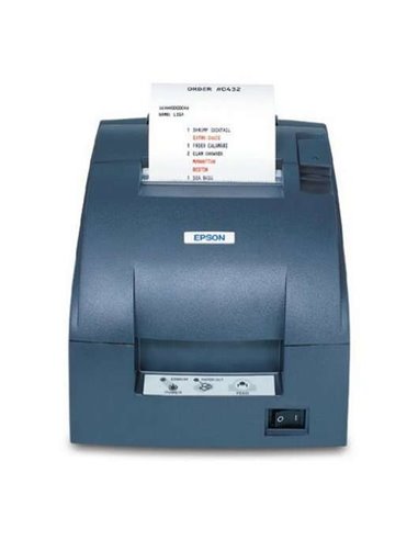 Epson - Imprimante matricielle de reçus TM-U220B 83 mm - Vitesse d'impression 6lps - à 30 colonnes et 16 dpi