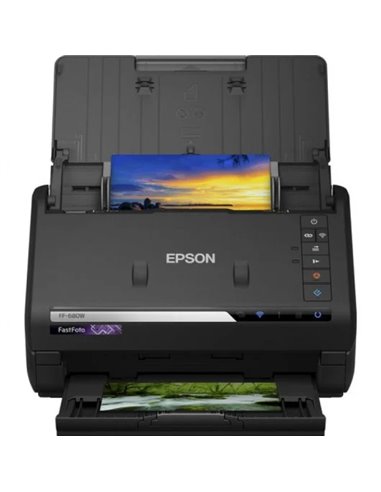 Epson - Scanner WiFi Fastfoto FF680W - 600 dpi - Chargeur automatique