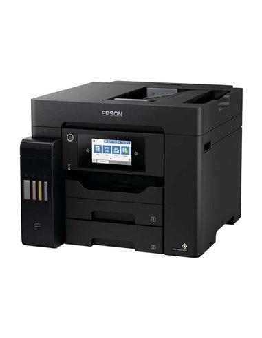 Epson - Imprimante WiFi recto verso multifonction couleur EcoTank ET5850 32 ppm