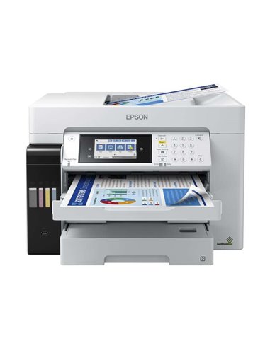 Epson - EcoTank ET16680 Imprimante multifonction couleur A3 recto verso WiFi Fax 25 ppm