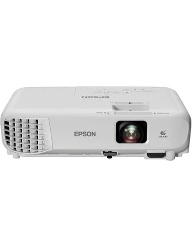 Epson - Projecteur EB-W06 3LCD WXGA - 3700 Lumens - Haut-parleurs - HDMI, VGA, USB 2.0