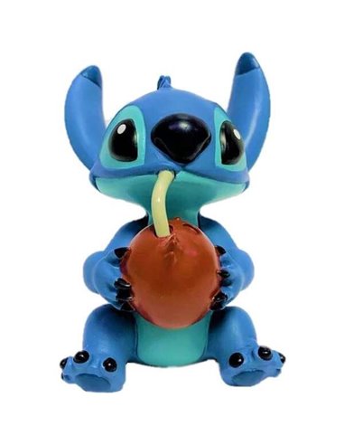 Enesco - Disney Lilo & Stitch Stitch avec Coco - Figurine de collection - En résine - Sculptée et peinte à la main