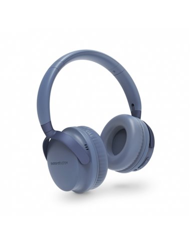 Energy Sistem - Casque Bluetooth Style 3 Denim - Couvre toute la surface de l'oreille - 25 heures de musique - Couleur Bleu