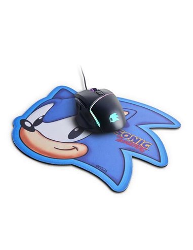 Energy Sistem - Souris de jeu ESG M2 Sonic - 6400 dpi - USB - Lumière LED RVB - 8 boutons personnalisables - Couleur noire