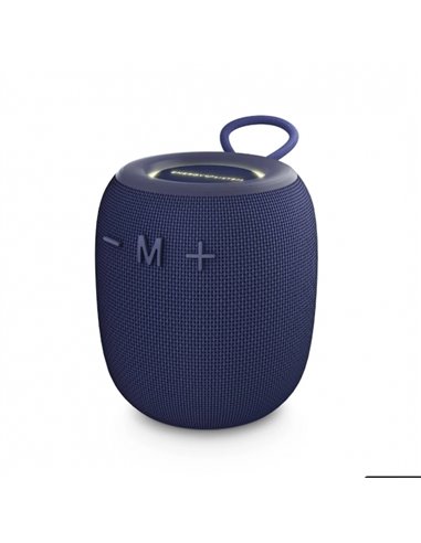 Energy Sistem - Enceinte Bluetooth Bloom - Batterie 18h - Lumières LED - Technologie True Wireless Stereo - IPX6 - Couleur Bleu