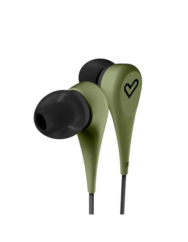 Energy Sistem - Casque Style 1 - Câble Plat - Couleur Vert