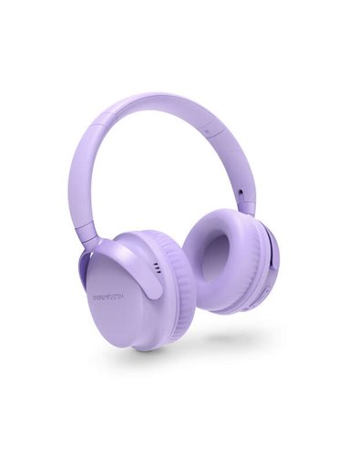 Energy Sistem - Écouteurs Bluetooth Style 3 - Basses Profondes - Appels Vocaux de Haute Qualité - Pliable - Couleur Violet