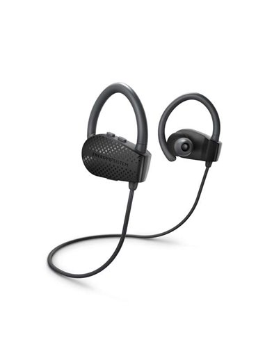 Energy Sistem - Casque Bluetooth Sport 1+ - Assistant vocal - Résistant à la transpiration - Couleur noire