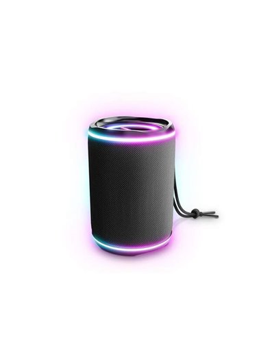 Energy Sistem - Enceinte Urban Box Supernova - 16W - Lumières LED - Bluetooth - USB/MicroSD - TWS - Couleur Noir