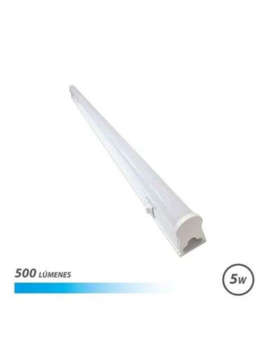 Elbat - Tube LED T5 5W 500LM 30cm Lumière Froide avec Interrupteur