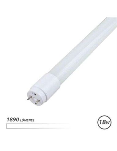 Elbat - Tube LED Cristal - 18W - 120cm - Lumière Blanche