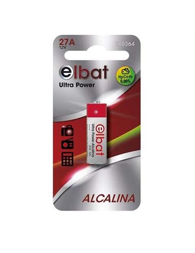 Elbat - Pile alcaline 27A 12V