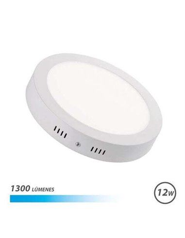 Elbat - Downlight Mural Circulaire LED 12W 1300lm Lumière Froide