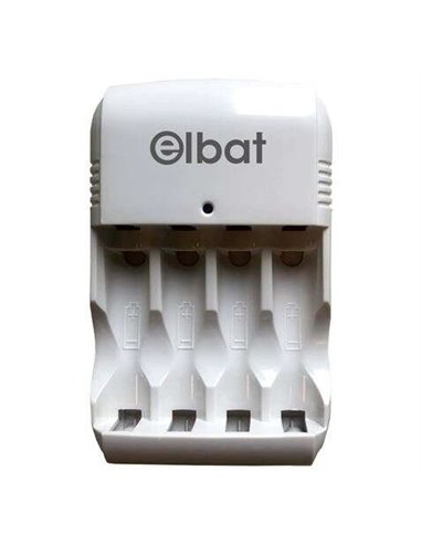 Elbat - Chargeur de piles rechargeables AA/AAA