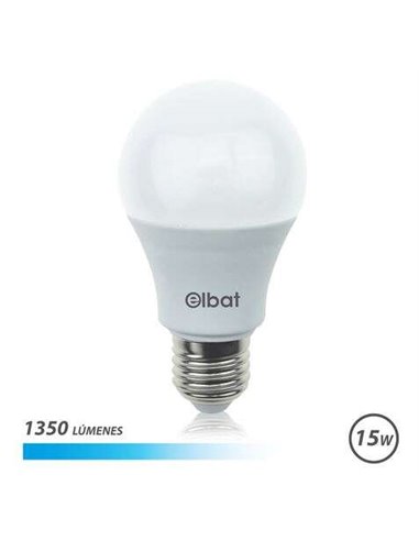 Elbat - Ampoule LED A60 15W E27 1350lm - 6500K Lumière Froide