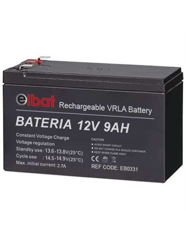 Elbat - Batterie 12V - 9Ah