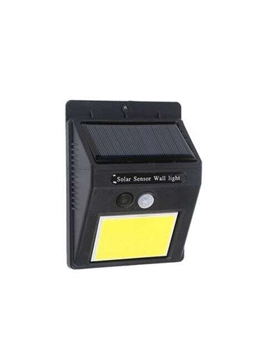 Elbat - Apli-que Solar Led - 110LM - Lumière Froide 6500K - Capteur de Mouvement - Batterie 1200mAh