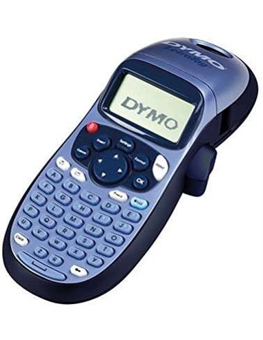 Dymo - Imprimante d'étiquettes portable LetraTag LT100H - Écran LCD - Vitesse 6,8 mm/sec - Impression 2 lignes - Mémoire pour 9 