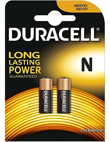 Duracell - Pile alcaline MN 9100 1,5V - 2 unités