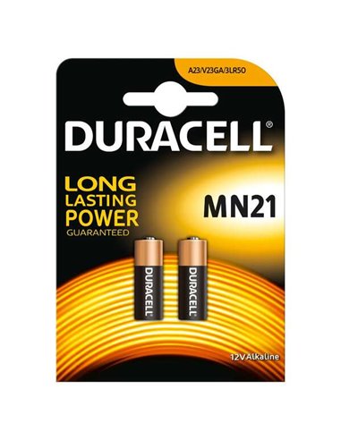 Duracell - Piles alcalines 3LR50B2 MN21 12V (2 unités)