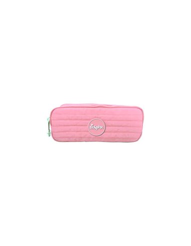 Dohe - Trousse double série Pastel - Fermeture à glissière - Couleur rose pastel