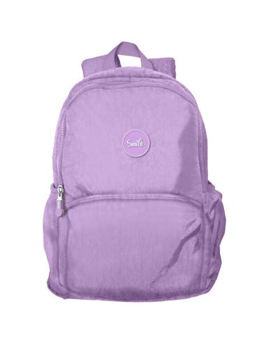 Dohe - Sac à dos scolaire moyen série Pastel - 2 compartiments - Bretelles renforcées et réglables - Poignée supérieure - Couleu