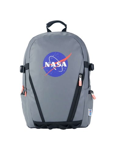 Dohe - Grand sac à dos Nasa - Fabriqué en polyester imperméable - Compartiment rembourré pour ordinateur portable - Sangles de r