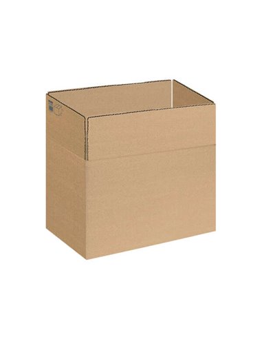 Dohe - Cartons d'emballage à 4 rabats - Dimensions 400x290x220mm - Carton canal 3mm - Résistant et durable - Idéal pour l'expédi